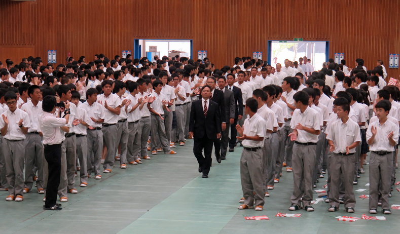 第98回 全国高等学校野球選手権大会 壮行式 樟南高等学校